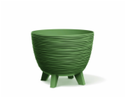 Prosperplast Furu Květináč, plast, O 29 cm, zelený