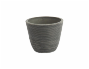 Hrnec Domoletti 13D10, spw, O 10 cm, šedý
