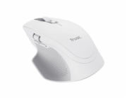 Trust Ozaa+/Kancelářská/Optická/Pro praváky/3 200 DPI/USB+BT/Bílá
