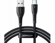 Kabel Joyroom SA32-AC3 Starry USB na USB-C, 3A, 1 m, černý