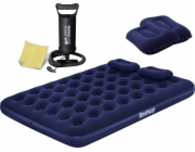 Nafukovací matrace s pumpou a polštáři 203 x 152 x 22 cm Bestway 67374