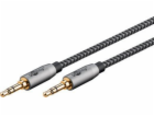 Goobay Propojovací audio kabel Plus AUX 3,5 mm stereo (če...