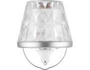 REV LED Bottle Lamp with battery Lamprusco Cristal RGBW