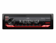 AUTORÁDIO JVC KDX-282BT ČERVENÉ