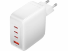 Wall charger, Vention, FEIW0-EU,  3xUSB-C, USB- A, 140W/1...