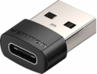 Adapter USB 2.0 Male to USB-C Female Vention CDWB0 Black