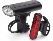 Montis Zestaw akumulatorowych lampek rowerowych LED MT107 Zadní + přední světlo (sada) 270 lm