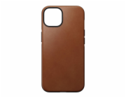 Nomad kryt Modern Leather Case Magsafe pre iPhone 14 - English Tan