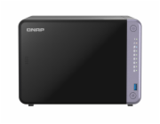QNAP TS-632X-4G úložný server NAS Tower Připojení na síť Ethernet Černá Alpine AL-524