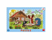 Dino Puzzle Krtek na návštěvě