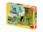 Dino Puzzle Krteček a kalhotky 3x55 dílků