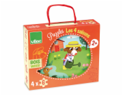 Vilac Dřevěné puzzle 4 období