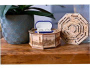 EscapeWelt 3D dřevěná skládačka hlavolamu Secret Maze Box
