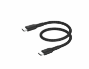 Belkin BOOST CHARGE braided Cab. USB-C/USB-C 15cm sw.CAB004BT0MBK