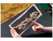 Ugears 2,5D dřevěné mechanické puzzle Roadster MK3