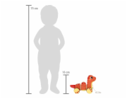 small foot Dřevěná tahací hračka Dino