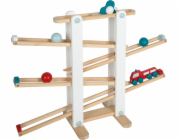 small foot Dřevěná kuličková dráha