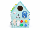 2Kids Toys Activity board Domeček modrý