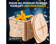 EscapeWelt Dřevěný hlavolam Secret Lock Box