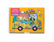 Mudpuppy Puzzle ve tvaru minibusu s občerstvením