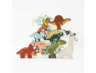Le Toy Van Skládací věž Dinosauři