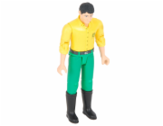 Bruder BWORLD Figurka John Deere ve žlutém triku a zelených kalhotách