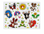 Detoa Dřevěné vkládací puzzle Krteček velké