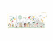 Vilac Panoramatické dřevěné puzzle Paříž - Sarah Betz