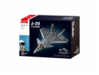 Sluban Army Model Bricks Neviditelný letoun J-20 s kovový...