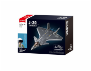 Sluban Army Model Bricks Neviditelný letoun J-20 s kovovým povlakem