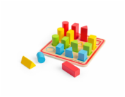 Bigjigs Toys Barevné vkládací tvary