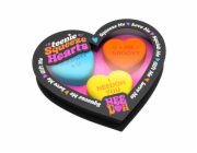 Schylling NeeDoh Mačkací antistresová srdíčka 3 ks