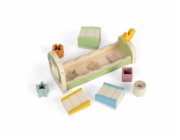 Bigjigs Toys Motorická rampa s veverkou