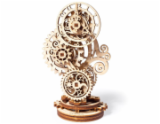 Ugears 3D dřevěné mechanické puzzle Steampunkové hodiny