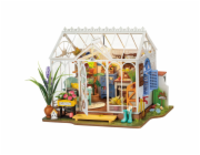 RoboTime 3D dřevěná skládačka Miniatura domečku Vysněný zahradní dům