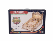 RoboTime 3D Dřevěné puzzle Hrací automat - Pinball Machine