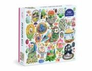Galison Puzzle Malovaná vajíčka 500 dílků