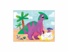 Mudpuppy Puzzle Dinosauři sada 4 v 1