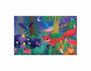 Mudpuppy Puzzle s lentikulárním efektem Les ve dne, v noci 75 dílků