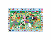 Mudpuppy Puzzle skládej a hledej "Psí den" 64 dílů