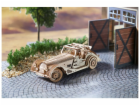 Ugears 3D dřevěné mechanické puzzle Sportovní auto Rapid ...