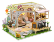 2Kids Toys miniatura domečku Kočičí kavárna se zahrádkou