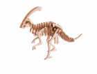 Woodcraft Dřevěné 3D puzzle Parasaurolophus přírodní