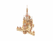 Woodcraft Dřevěné 3D puzzle Chrám Vasila Blaženého přírodní