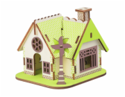 Woodcraft Dřevěné 3D puzzle Dům Ellie