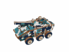 Woodcraft Dřevěné 3D puzzle Obrněné vozidlo