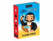 Mudpuppy Malý umělec hrací karty