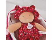 Doudou Jolijou Panenka v růžové přenášecí tašce 20 cm