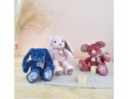 Doudou Histoire d´Ours Plyšový kamarád růžový králíček 25 cm