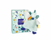 Doudou Dárková sada - Plyšový muchláček dinosaurus zelený 25 cm